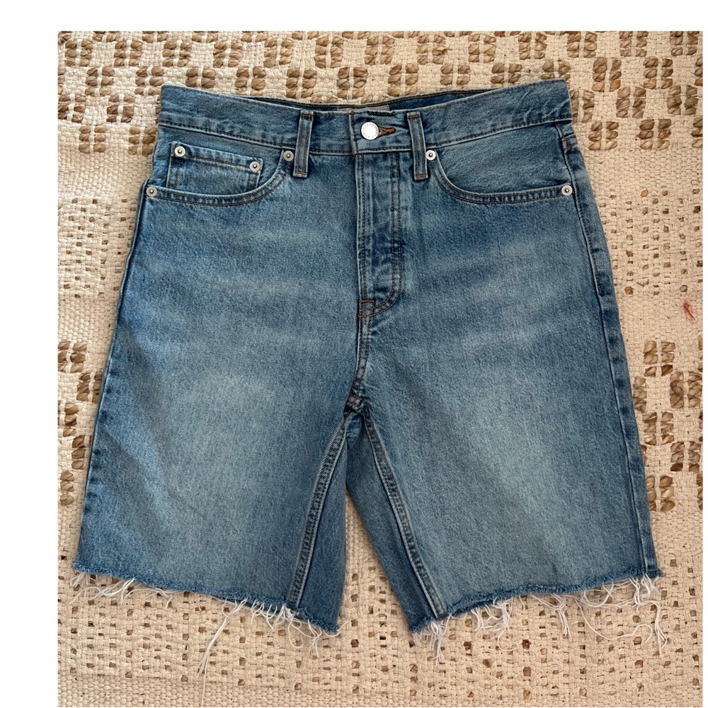 Everlane Blue Denim Cutoff Shorts
